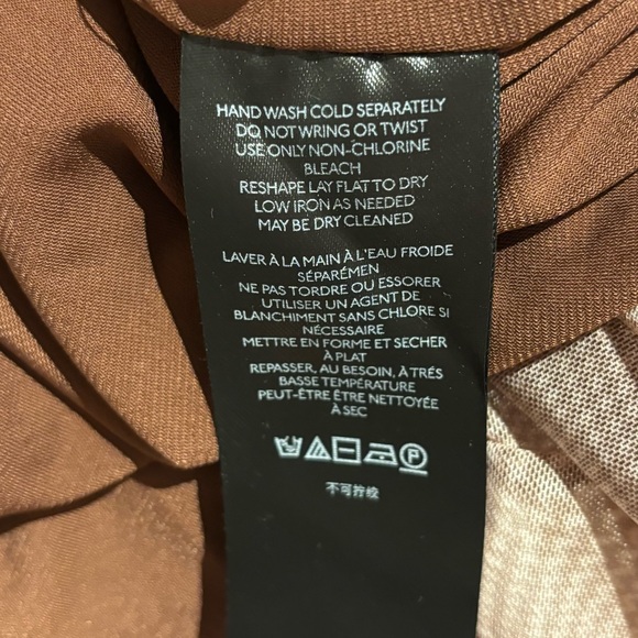 Urban Outfitters Moxie Mesh Mini Slip Dress Brown - Picture 6 of 7